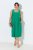 Ulla Popken 827908 Haljina od jerseya bez rukava Zelena - Haljine od jerseyja - 
