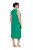 Ulla Popken 827908 Haljina od jerseya bez rukava Zelena - Haljine od jerseyja - 