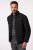 JP1880 Jacket Quilted Stand-up Collar Black - Jakne - Muške Jakne Veliki Brojevi