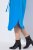 Ulla Popken 831004 Midi haljina dugih rukava s V-izrezom Kraljevsko plava - Midi haljine - Ženske midi haljine plus size