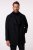 JP1880 Caban Short Double-breasted Overcoat Navy - Jakne - Muške Jakne Veliki Brojevi