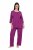 Ulla Popken 833660 Pidžama Ljubičasta - Pidžame/Loungewear - 
