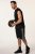 JP1880 Jay-Pi Bermuda QuickDry Mesh Fitness Shorts Black - Sportska & za van odjeća - Muške Sportska Odjeća Veliki Brojevi