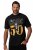 JP1880 AC/DC Graphic Band T-Shirt Black - Majice Kratkih Rukava - Muške Majice Kratkih Rukava Veliki Brojevi 