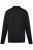 Men+ 274 Polo majica s dugim rukavima bellyfit Crna - Polo majice - Muške Polo Majice Veliki Brojevi