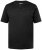 Men+ 365 Majica Henley Crna - Majice Kratkih Rukava - Muške Majice Kratkih Rukava Veliki Brojevi 
