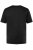 Men+ 365 Majica Henley Crna - Majice Kratkih Rukava - Muške Majice Kratkih Rukava Veliki Brojevi 
