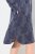 Ulla Popken 837069 Cvjetna haljina Tamnoplava - Midi haljine - Ženske midi haljine plus size