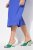 Ulla Popken 838765 Haljina od jerseya kratkih rukava s V-izrezom Sivoplava - Midi haljine - Ženske midi haljine plus size