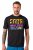 JAY-PI FLEXNAMIC® Soho T-shirt Black - Majice Kratkih Rukava - Muške Majice Kratkih Rukava Veliki Brojevi 