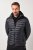 JAY-PI Lightly Quilted Jacket with a Hoodie Black - Jakne - Muške Jakne Veliki Brojevi