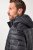 JAY-PI Lightly Quilted Jacket with a Hoodie Black - Jakne - Muške Jakne Veliki Brojevi