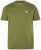 Men+ 682 Majica Val Khaki zelena - Majice Kratkih Rukava - Muške Majice Kratkih Rukava Veliki Brojevi 