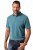 JP1880 Polo Shirt Short Sleeve Pique VIntage Teal - Polo majice - Muške Polo Majice Veliki Brojevi