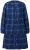 Ulla Popken 840929 Karirana haljina Tamnoplava - Midi haljine - Ženske midi haljine plus size