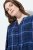 Ulla Popken 840929 Karirana haljina Tamnoplava - Midi haljine - Ženske midi haljine plus size
