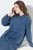 Ulla Popken 840972 Sportska haljina s volanima Indigo - Haljine od trenirke - 