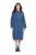 Ulla Popken 840972 Sportska haljina s volanima Indigo - Haljine od trenirke - 