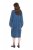Ulla Popken 840972 Sportska haljina s volanima Indigo - Haljine od trenirke - 