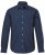 JP1880 Shirt Long Sleeve Kent Collar Navy - Košulje - Muške Košulje Veliki Brojevi