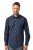 JP1880 Shirt Long Sleeve Kent Collar Navy - Košulje - Muške Košulje Veliki Brojevi