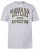 JP1880 T-shirt Short Sleeve Chest Print Grey Melange - Majice Kratkih Rukava - Muške Majice Kratkih Rukava Veliki Brojevi 