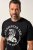 JP1880 T-Shirt Chest Print Bone Force Black - Majice Kratkih Rukava - Muške Majice Kratkih Rukava Veliki Brojevi 