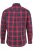 JP1880 Checked Shirt Long Sleeve Red - Košulje - Muške Košulje Veliki Brojevi