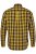 JP1880 Checked Shirt Long Sleeve Kent Collar Curry - Košulje - Muške Košulje Veliki Brojevi