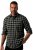 JP1880 Checked Flannel Shirt Long Sleeve Eucalyptus Green - Košulje - Muške Košulje Veliki Brojevi