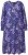 Ulla Popken 841873 Cvjetna midi haljina Tamnoplava - Midi haljine - Ženske midi haljine plus size