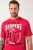 JP1880 T-Shirt Short Sleeve Serpent Red - Majice Kratkih Rukava - Muške Majice Kratkih Rukava Veliki Brojevi 