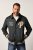 JP1880 Blouson Velour with Chest Embroidery Dark Green - Jakne - Muške Jakne Veliki Brojevi