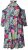 Ulla Popken 842471 Uzorkovana midi haljina Tamnoplava - Midi haljine - Ženske midi haljine plus size