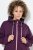 Ulla Popken 843186 Vodoodbojna softshell jakna s reflektirajućim detaljima Vinsko crvena - Jakne - Jakne za žene velikih veličina