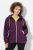 Ulla Popken 843186 Vodoodbojna softshell jakna s reflektirajućim detaljima Vinsko crvena - Jakne - Jakne za žene velikih veličina