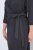 Ulla Popken 843595 Haljina na preklop s 3/4 rukavima Siva melange - Midi haljine - Ženske midi haljine plus size