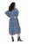 Ulla Popken 844594 Cvjetna midi haljina Tamnoplava - Midi haljine - Ženske midi haljine plus size