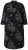 Ulla Popken 844739 Haljina s 3/4 rukavima Crna - Midi haljine - Ženske midi haljine plus size
