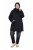 Ulla Popken 845111 Parka Crna - Kaputi - Ženski kaputi velikih veličina