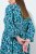 Ulla Popken 845360 Uzorkovana midi haljina Svijetloplava - Midi haljine - Ženske midi haljine plus size