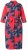 Ulla Popken 846164 Cvjetna košuljasta haljina Crvena - Midi haljine - Ženske midi haljine plus size