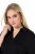 Ulla Popken 846373 Midi haljina s pojasom za vezanje Crna - Midi haljine - Ženske midi haljine plus size