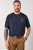 JP1880 846657 Majica bellyfit s našivcima Tamnoplava TALL - TALL T-shirts - Majice za Visoke Muškarce