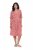 Ulla Popken 846912 Uzorkovana midi haljina Koraljna - Midi haljine - Ženske midi haljine plus size
