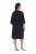 Ulla Popken 847909 Cvjetna midi haljina Crna - Midi haljine - Ženske midi haljine plus size