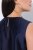 Ulla Popken 847918 Cvjetna šifonska haljina Tamnoplava - Midi haljine - Ženske midi haljine plus size