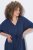 Ulla Popken 848224 Midi haljina s vezicom Tamnoplava - Midi haljine - Ženske midi haljine plus size