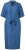Ulla Popken 848491 Košuljasta haljina Denim plava - Midi haljine - Ženske midi haljine plus size