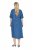 Ulla Popken 848491 Košuljasta haljina Denim plava - Midi haljine - Ženske midi haljine plus size
